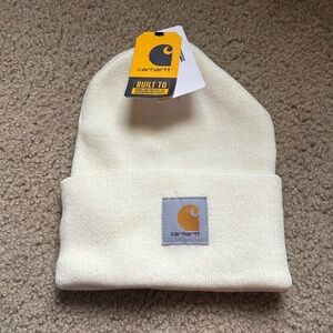 NWT Carhartt Beanie White